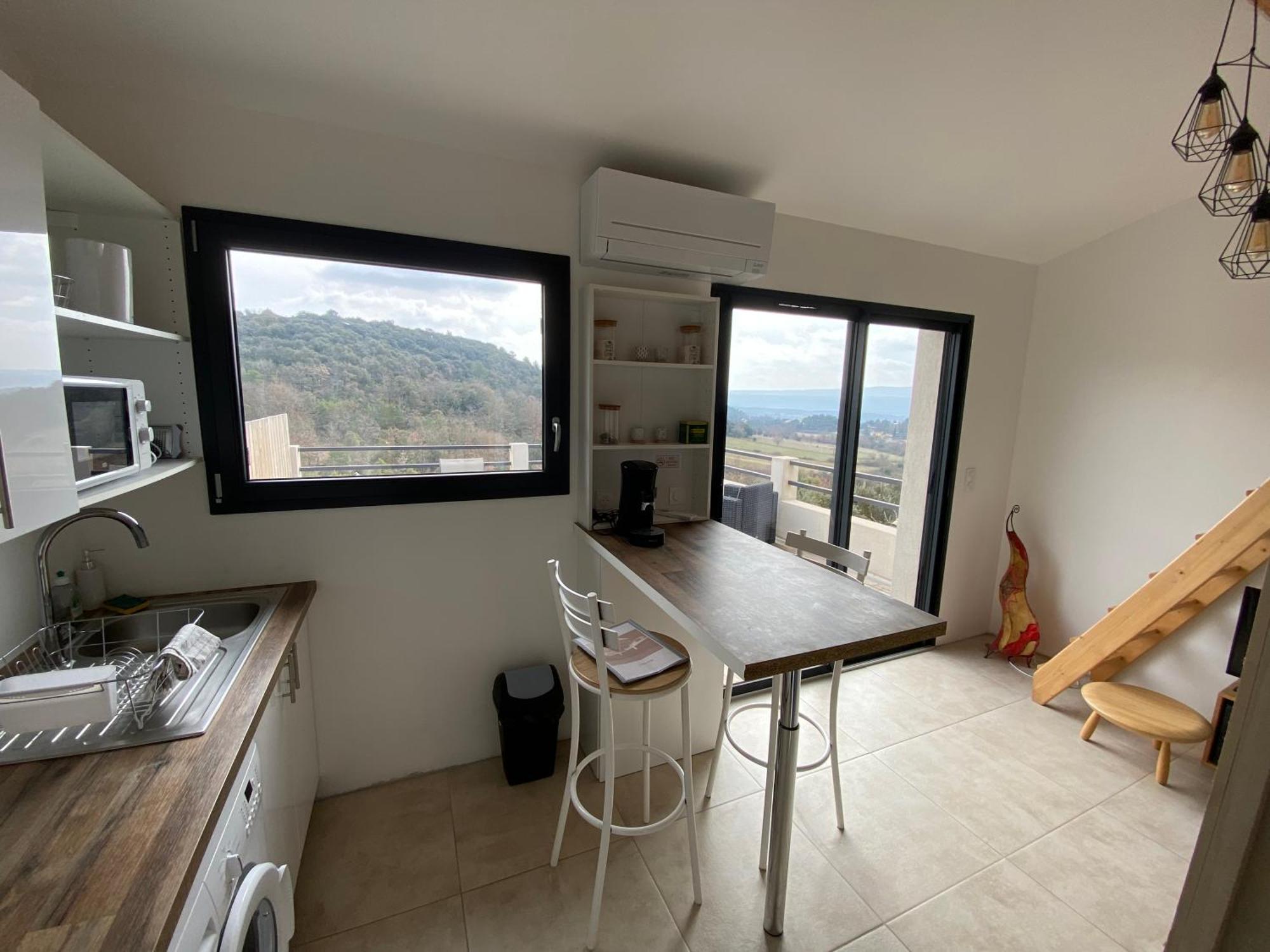 Studio Au Calme, Grande Terrasse Avec Vue Vallee Ginasservis المظهر الخارجي الصورة
